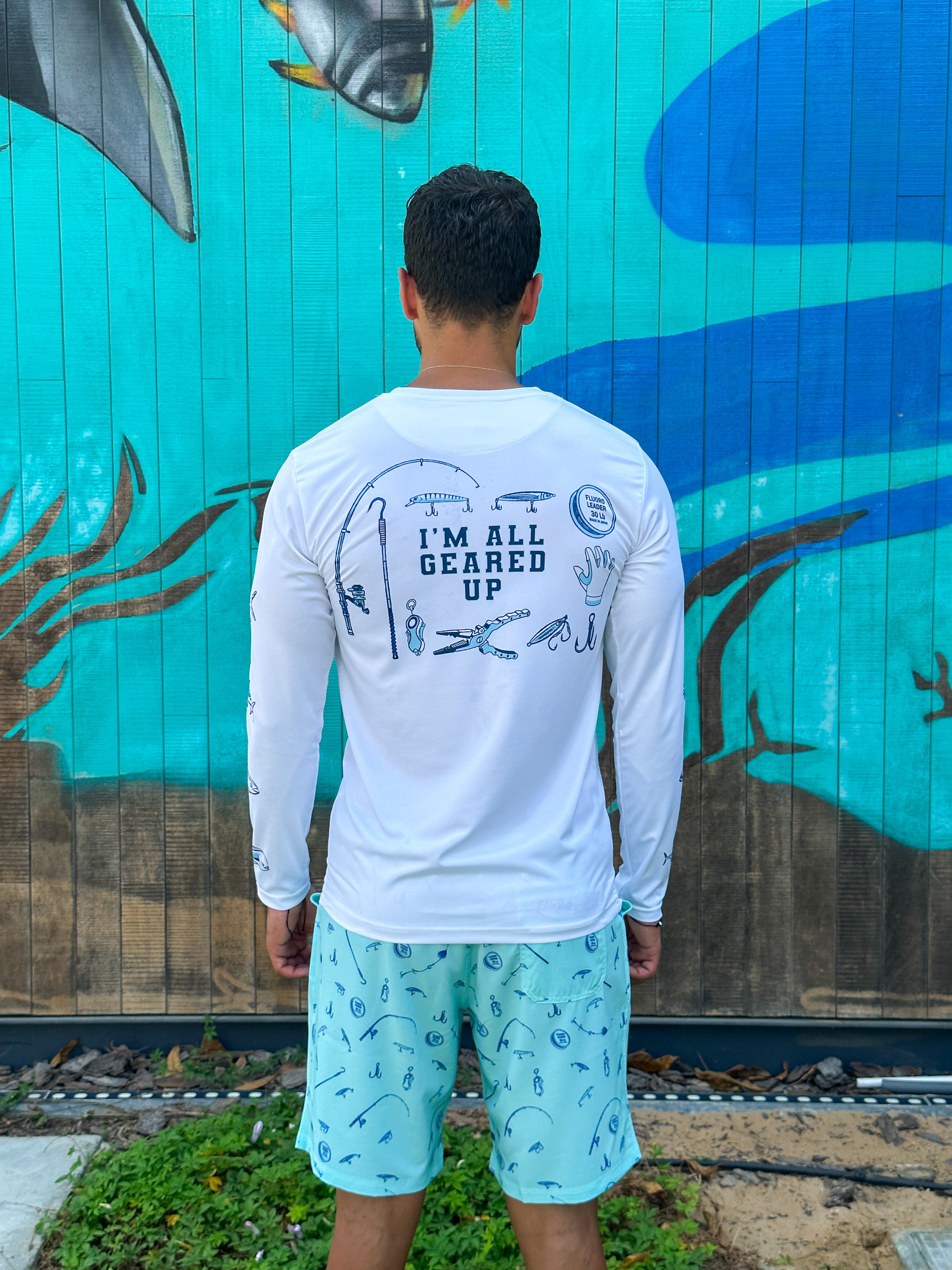 50+UPF Long Sleeve T-shirt, Fishing Apparel, Fishing Shirt, UV T-Shirt